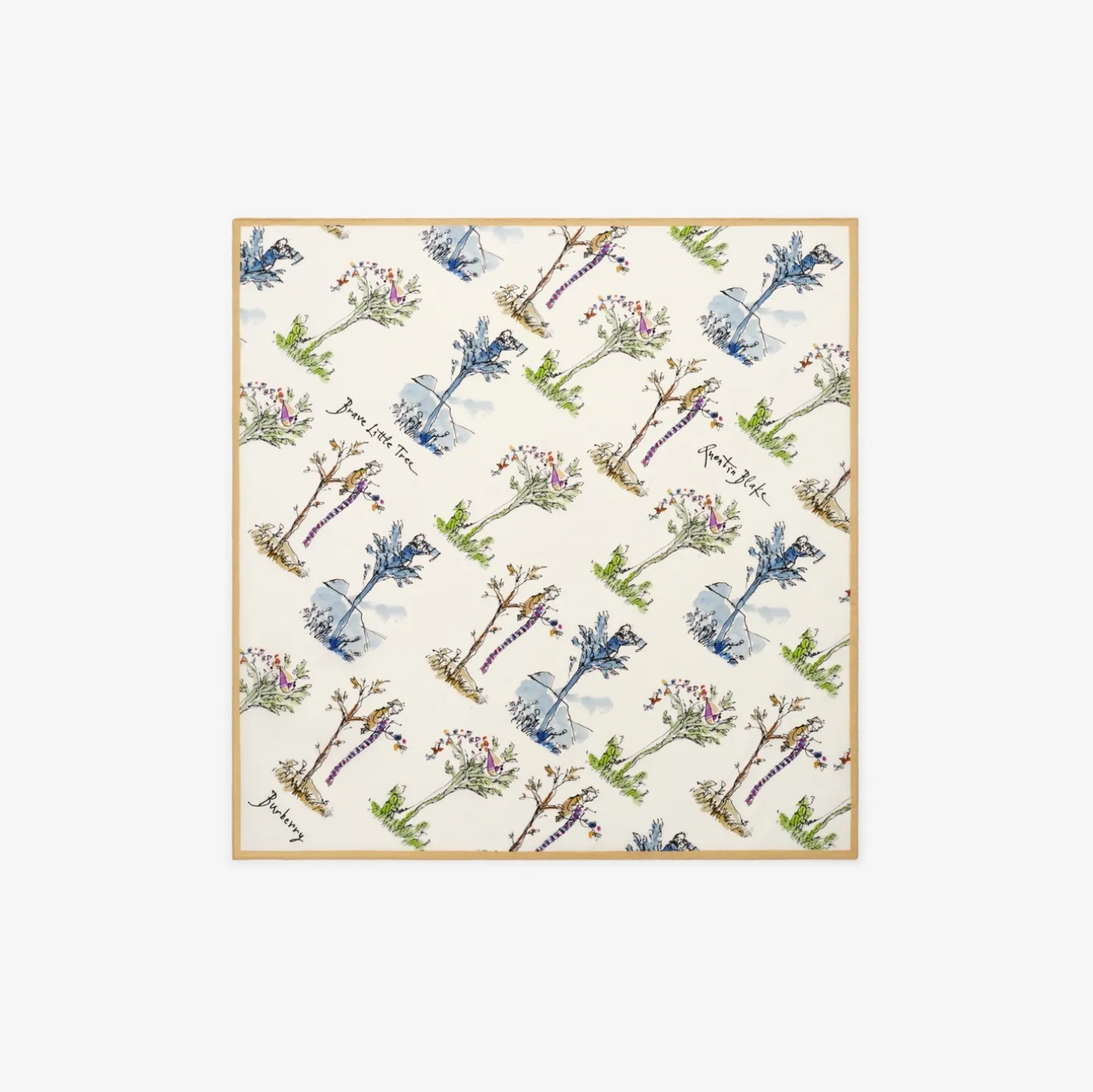 Brave Little Tree Silk Scarf