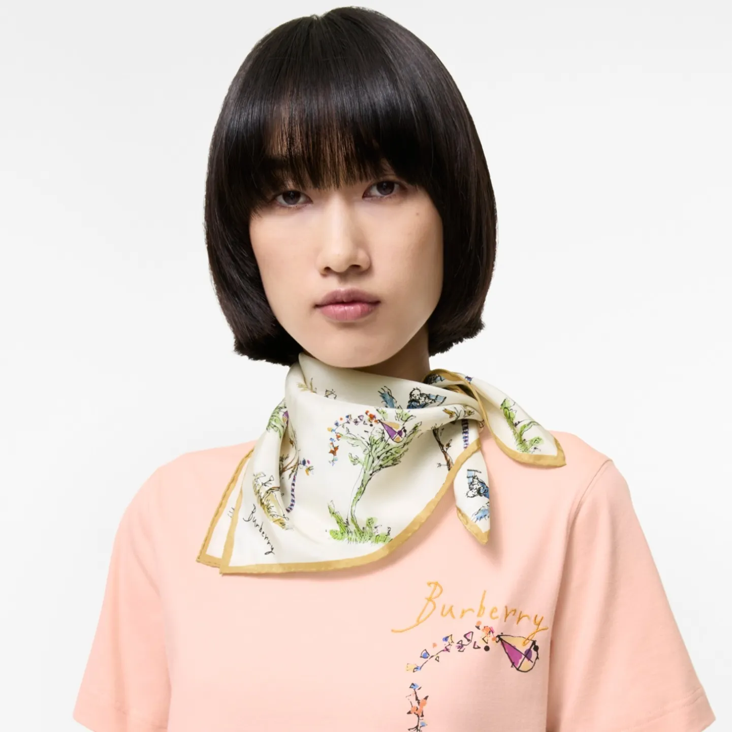 Brave Little Tree Silk Scarf