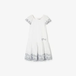 Broderie Anglaise Cotton Dress