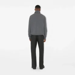 Cashmere Blend Half-zip Sweater