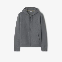 Cashmere Blend Zip Hoodie