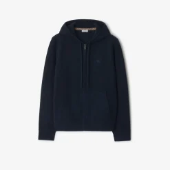Cashmere Blend Zip Hoodie