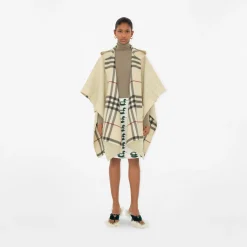 Cashmere Hooded Cape