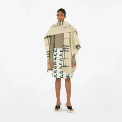 Cashmere Hooded Cape