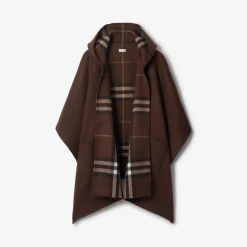 Cashmere Hooded Cape