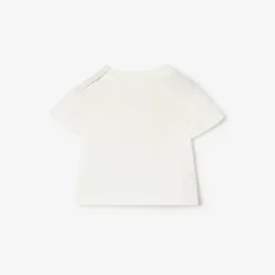 Check Bow Cotton T-shirt