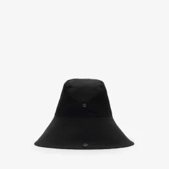 Check Brim Gabardine Hat
