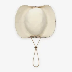 Check Brim Tropical Gabardine Hat