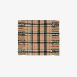 Check Cashmere Happy Scarf