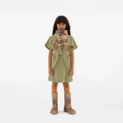 Check Cashmere Scarf