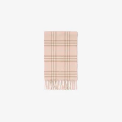 Check Cashmere Scarf