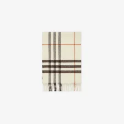 Check Cashmere Scarf