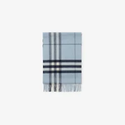 Check Cashmere Scarf