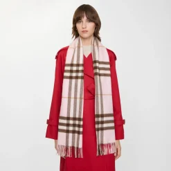 Check Cashmere Scarf