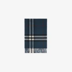 Check Cashmere Scarf