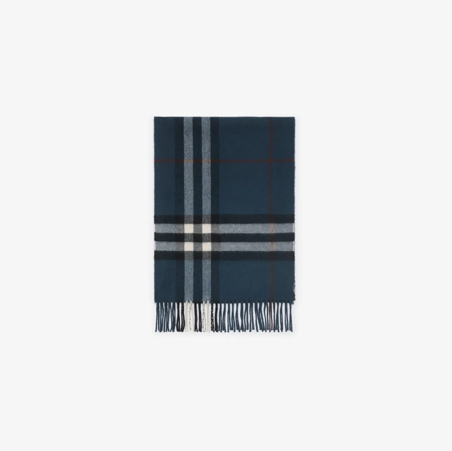 Check Cashmere Scarf