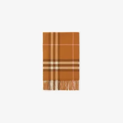 Check Cashmere Scarf