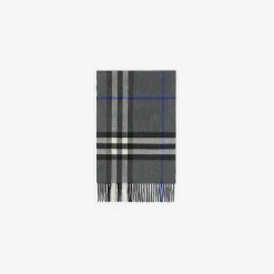 Check Cashmere Scarf