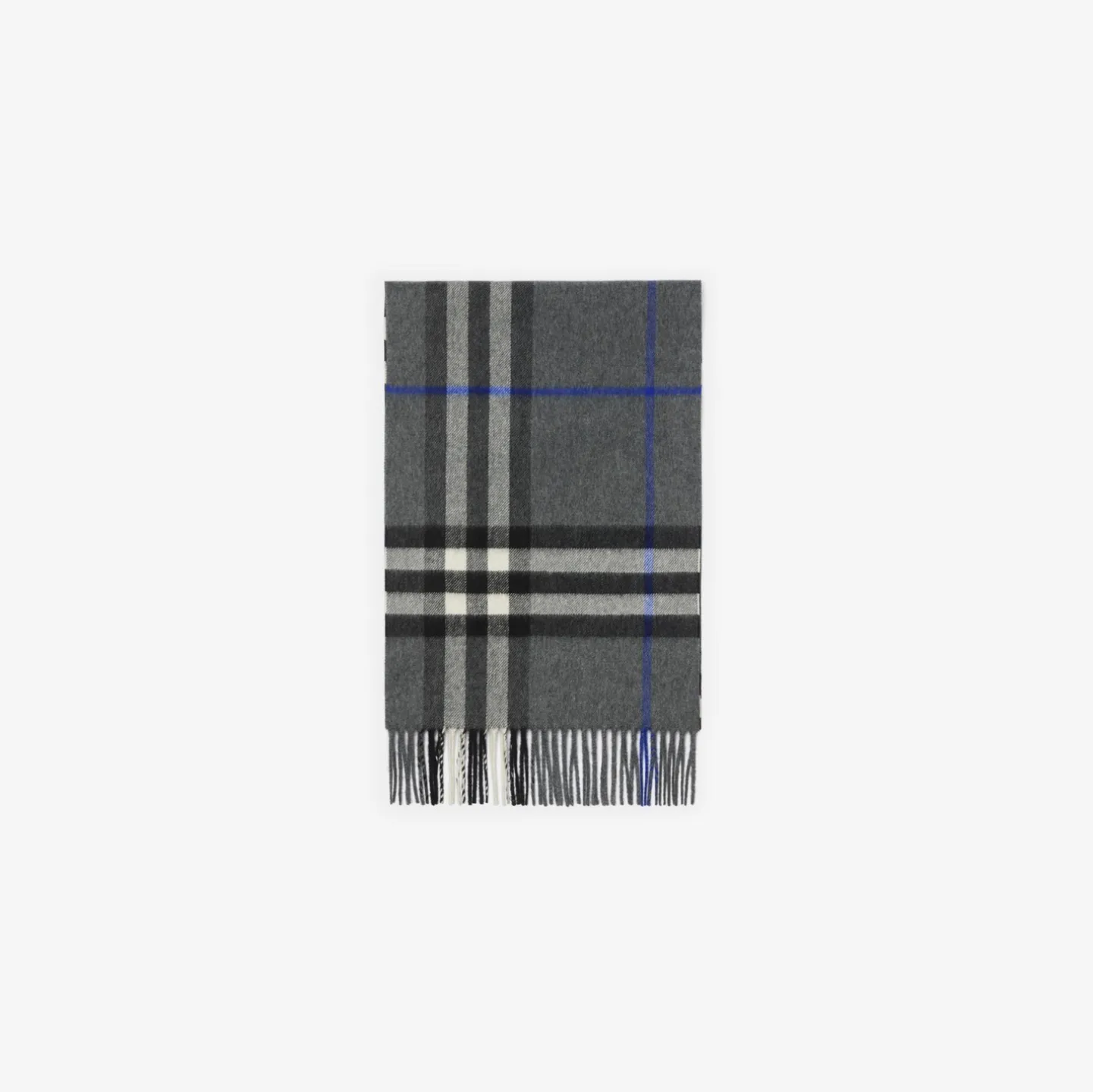 Check Cashmere Scarf