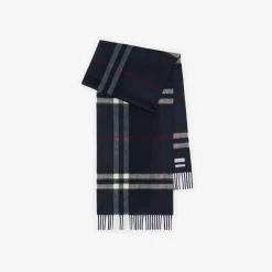 Check Cashmere Scarf