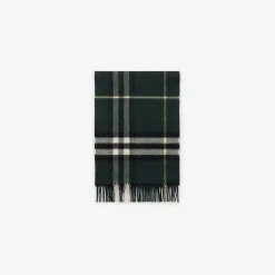 Check Cashmere Scarf