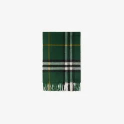 Check Cashmere Scarf