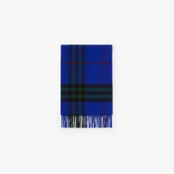 Check Cashmere Scarf