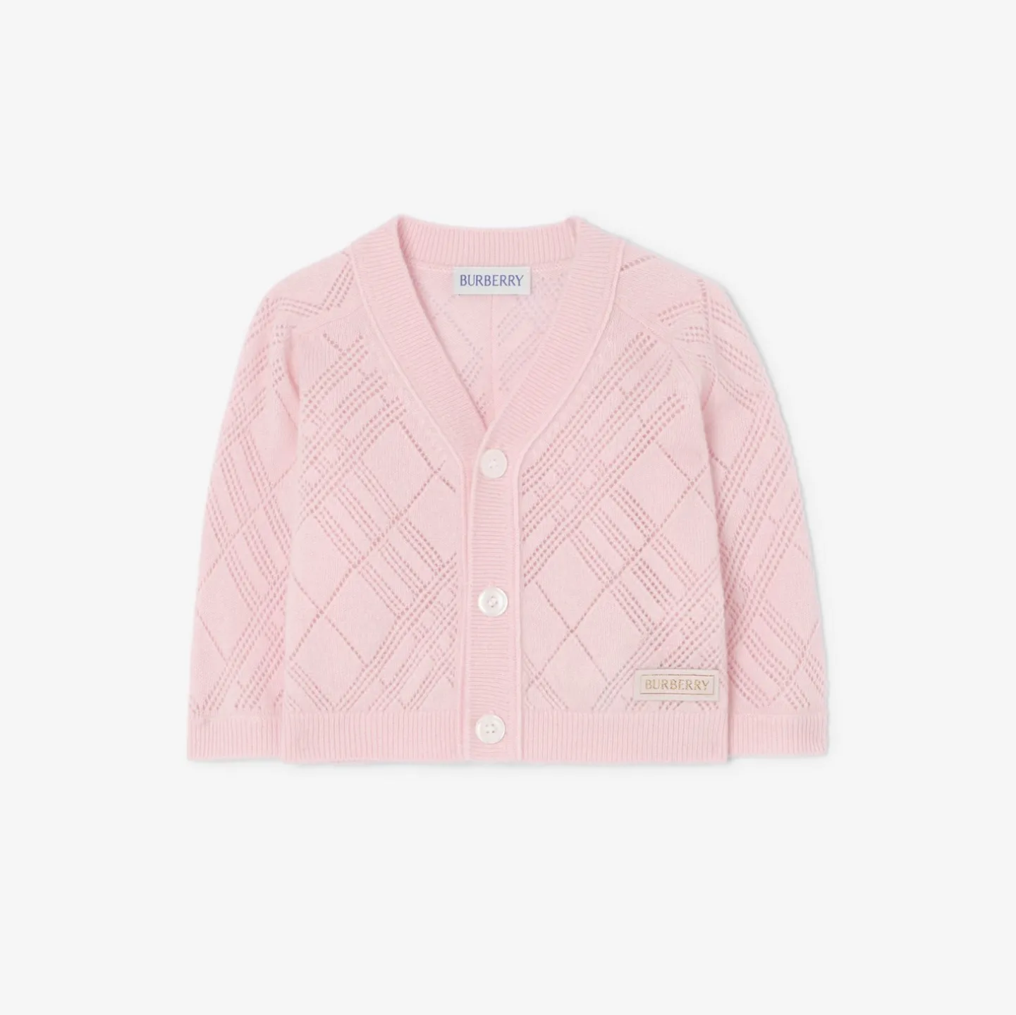 Check Cashmere Two-piece Set