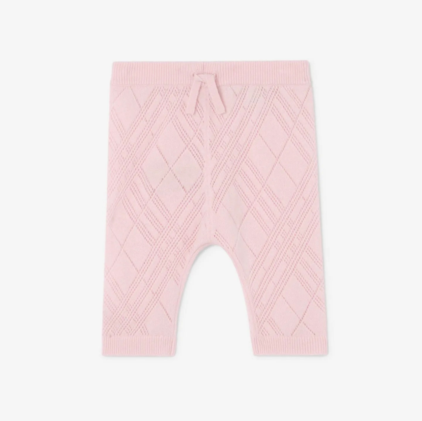 Check Cashmere Two-piece Set