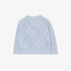 Check Cashmere Two-piece Set