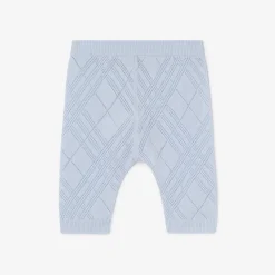 Check Cashmere Two-piece Set