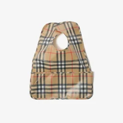 Check Coated Cotton Bib
