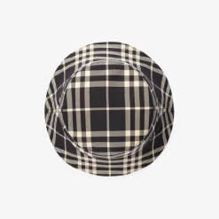 Check Cotton Bucket Hat