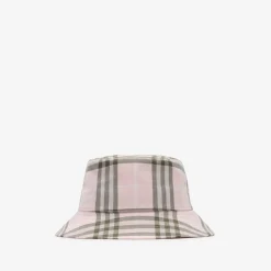 Check Cotton Bucket Hat