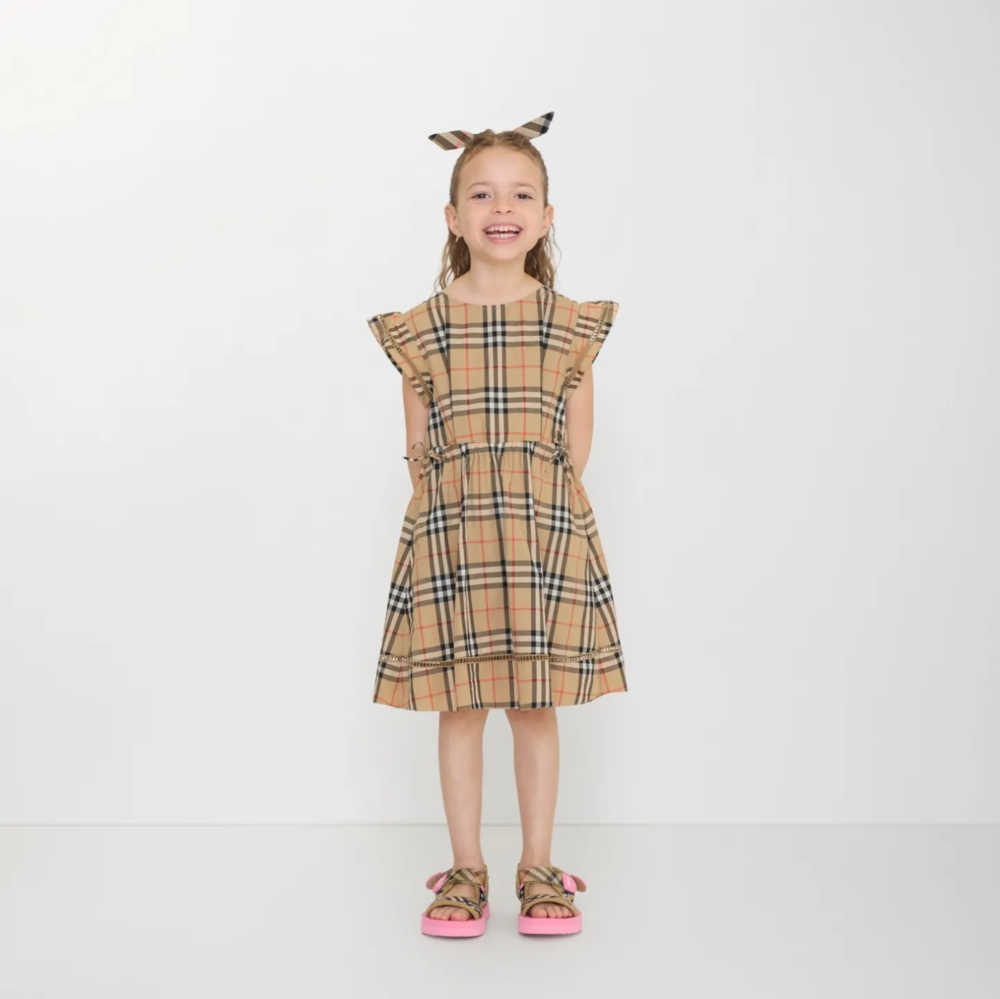 Check Cotton Dress
