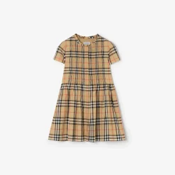 Check Cotton Dress