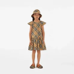 Check Cotton Dress