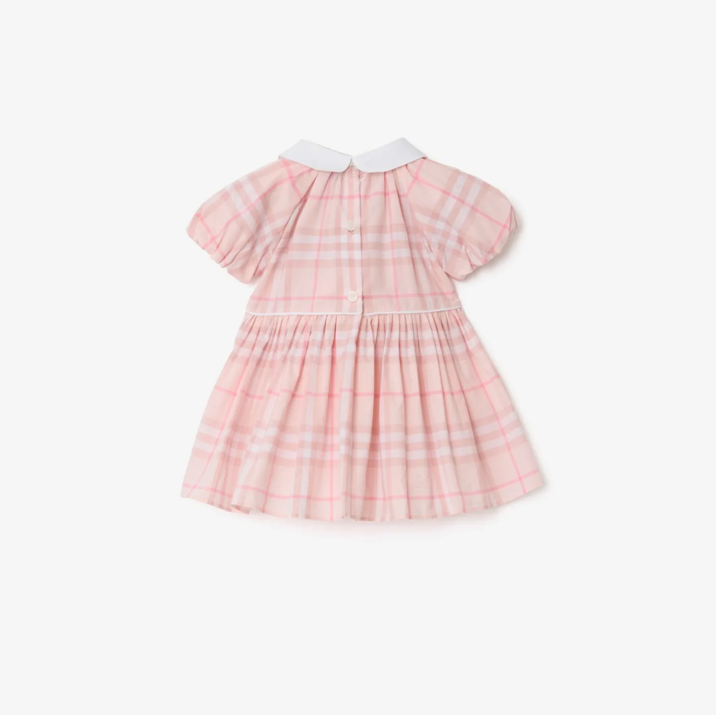 Check Cotton Dress with Bloomers