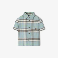 Check Cotton Oxford Shirt