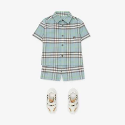 Check Cotton Oxford Shirt