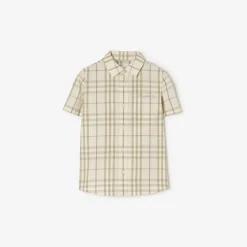 Check Cotton Shirt