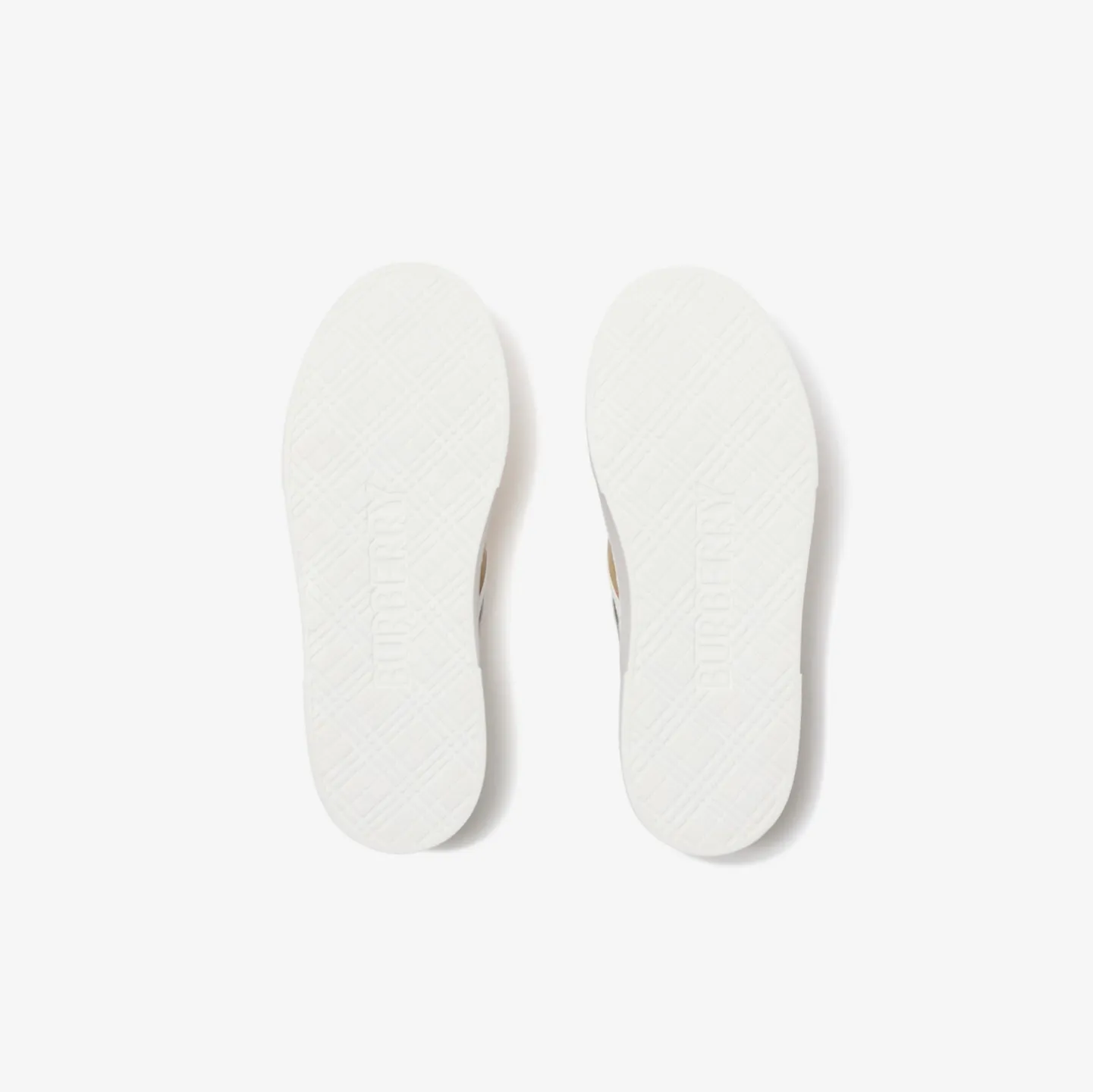 Check Cotton Slip-on Sneakers