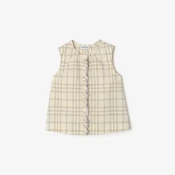 Check Cotton Top