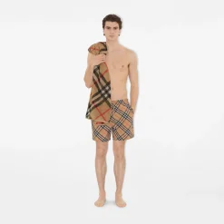 Check Cotton Towel