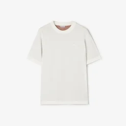 Check Cotton T-shirt