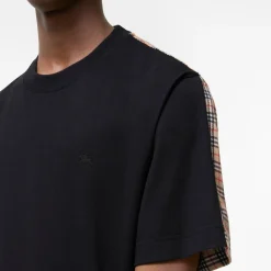 Check Cotton T-shirt