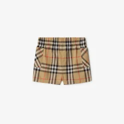 Check Cotton Two-piece Set