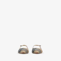 Check Dame Slingback Ballerinas​