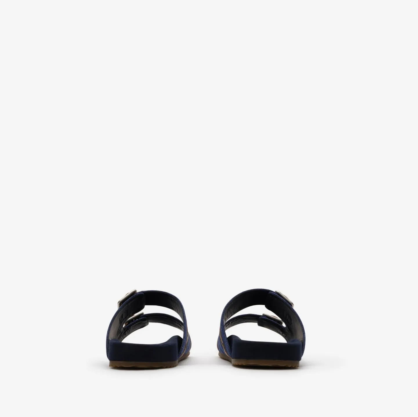 Check Denim Urchin Sandals