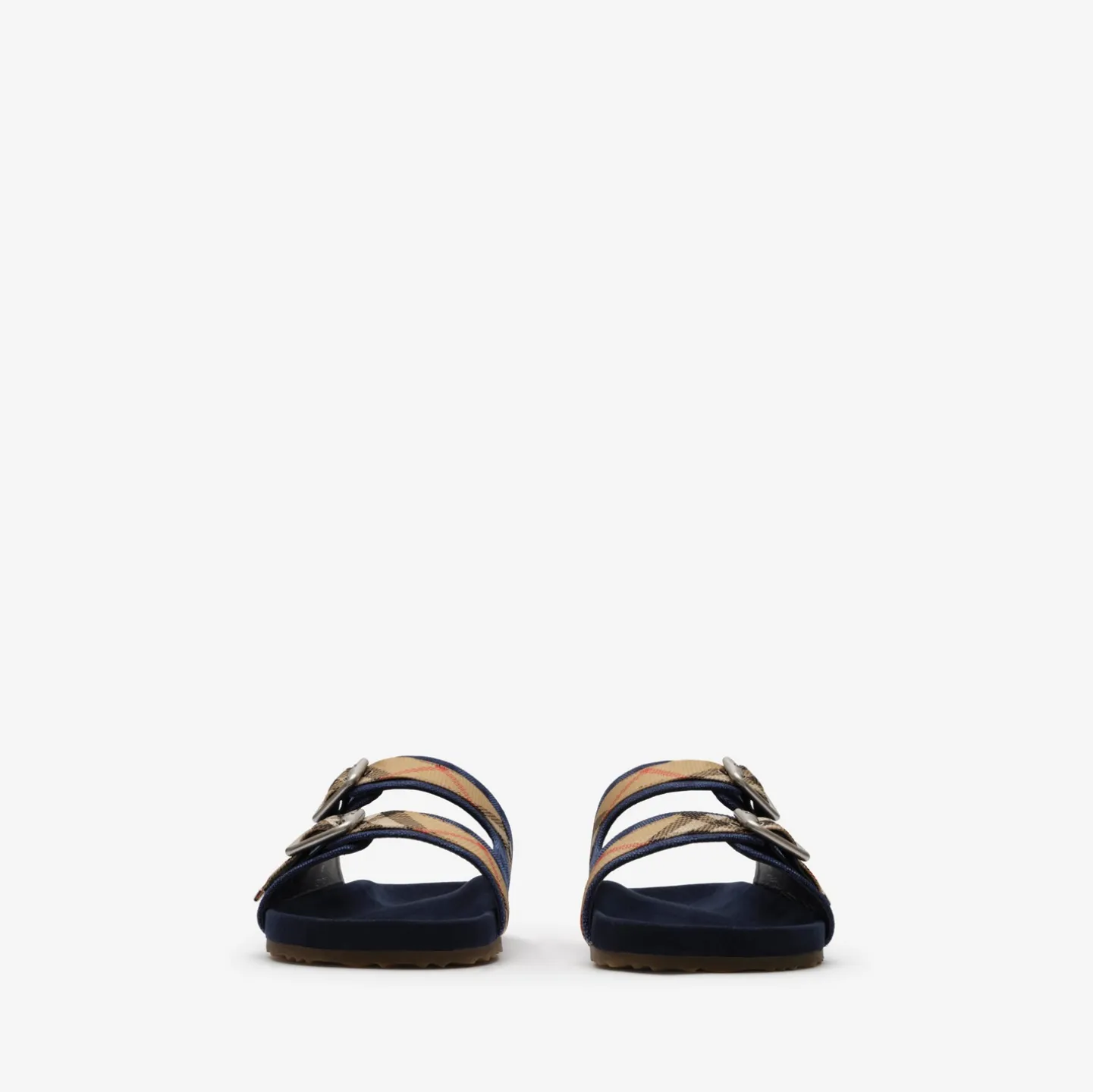 Check Denim Urchin Sandals
